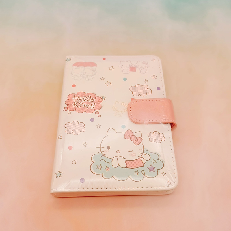 hellokitty手账本扣加厚少女心可爱小清新凯蒂猫hellokitty日记本128