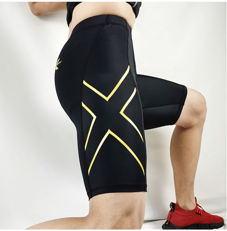 耐克运动压缩裤男 高弹跑步健身速干五分裤马拉松训练短裤夏季薄款