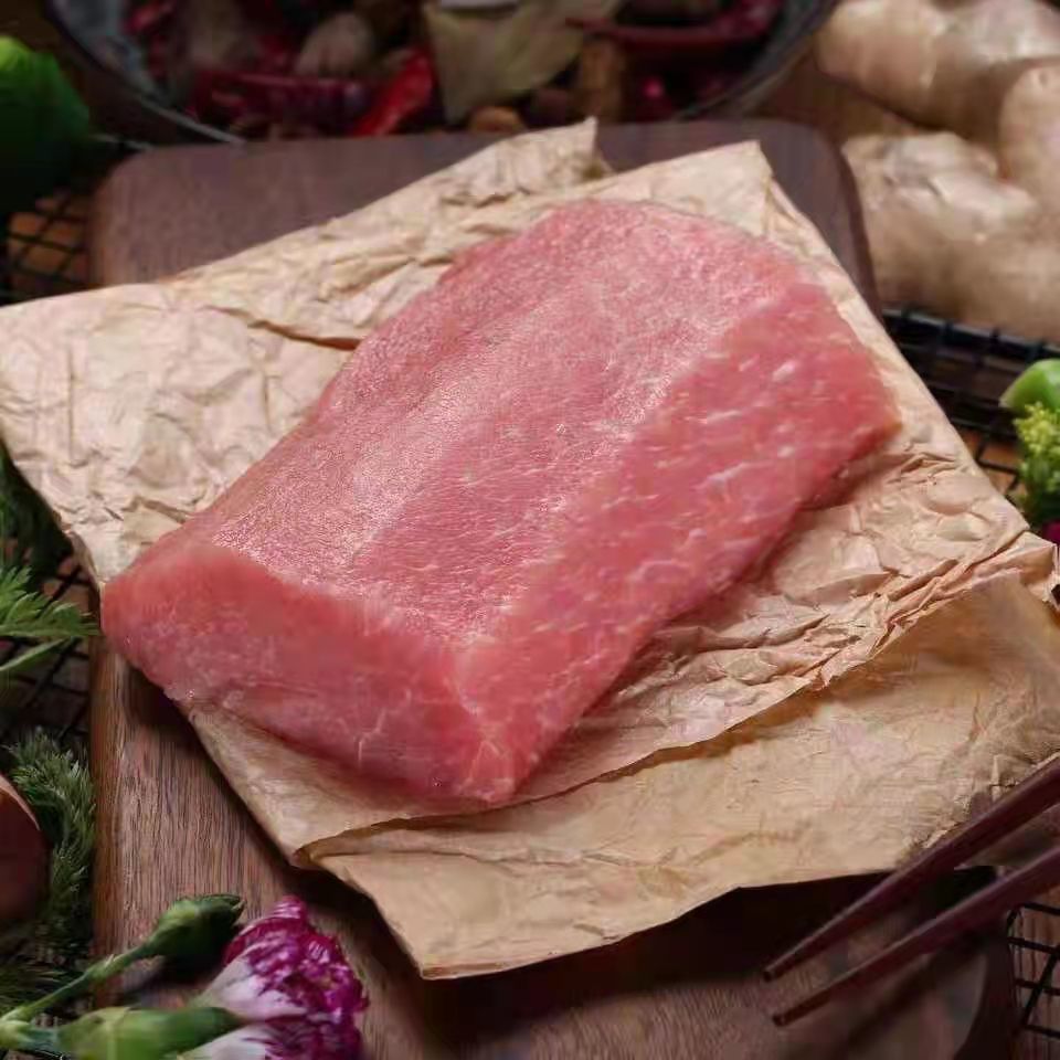 散养新鲜生猪里脊瘦肉里脊肉大排里脊肉后腿肉里脊纯瘦里脊肉整箱2斤