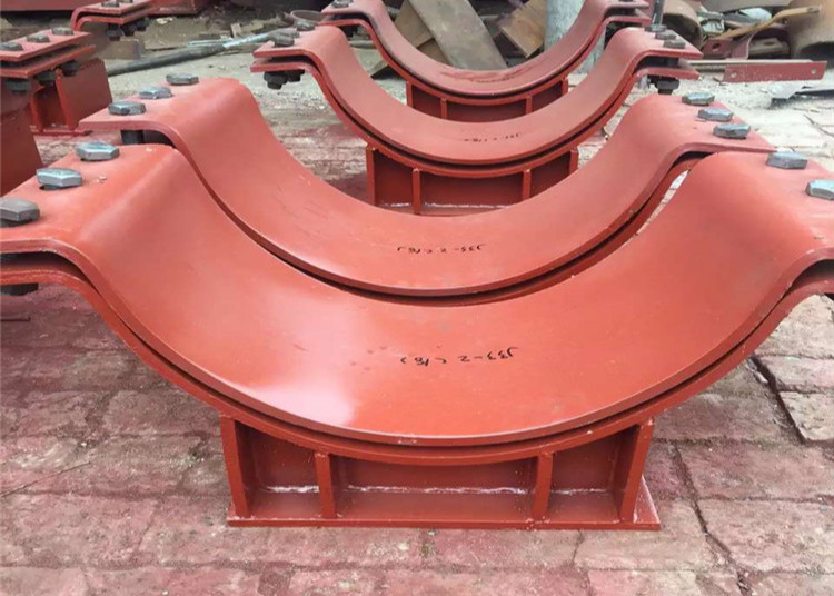 保冷管托鞍式座式管托支吊架镀锌管托焊接固定滑动管托支撑支座 红色