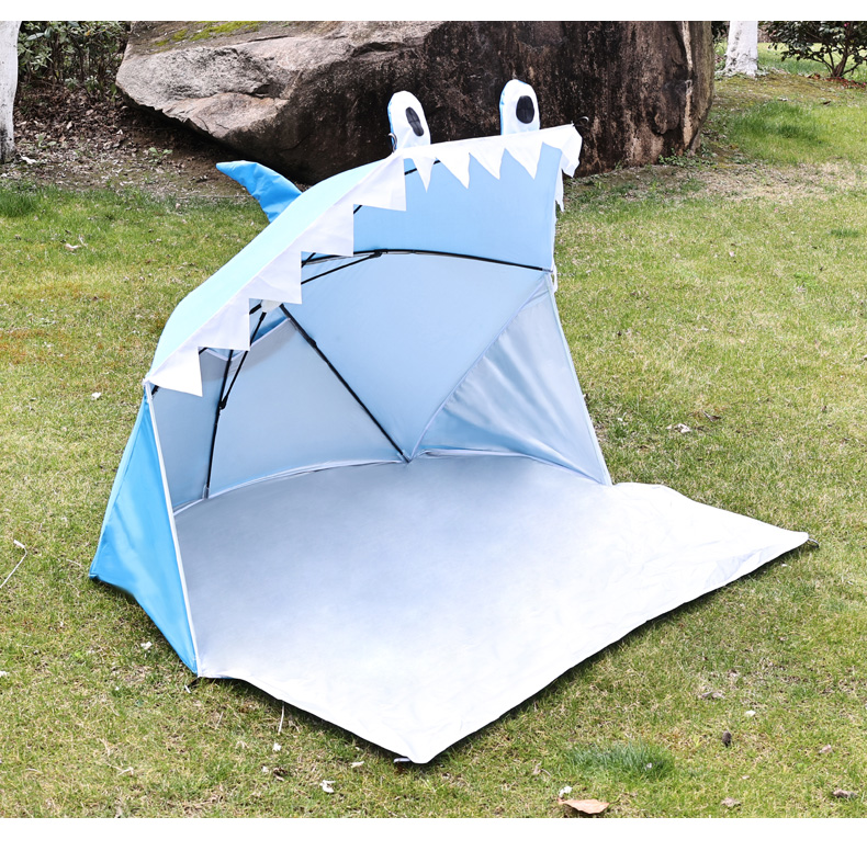 遮阳伞户外 便携式抽绳折叠伞露营休闲帐篷伞防晒速开户外野餐专用伞