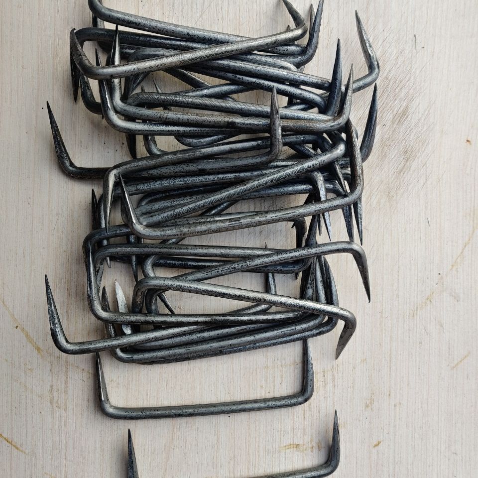 扒钉马王钉蚂蟥钉两头钉建筑钉工矿钉扒锔钉船钉抓钉爪钉锔钉局钉