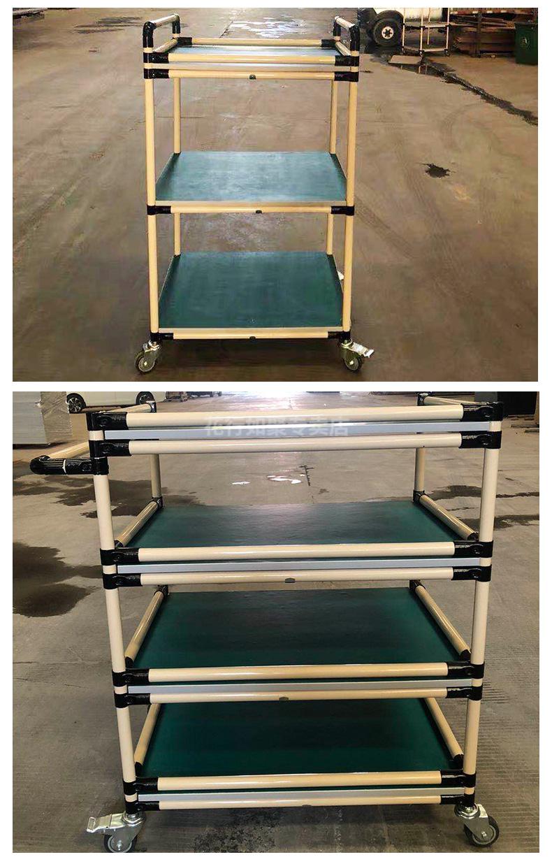 机房移动工作台周转车物料架小推车架子层多功能多层架精益管物料周转