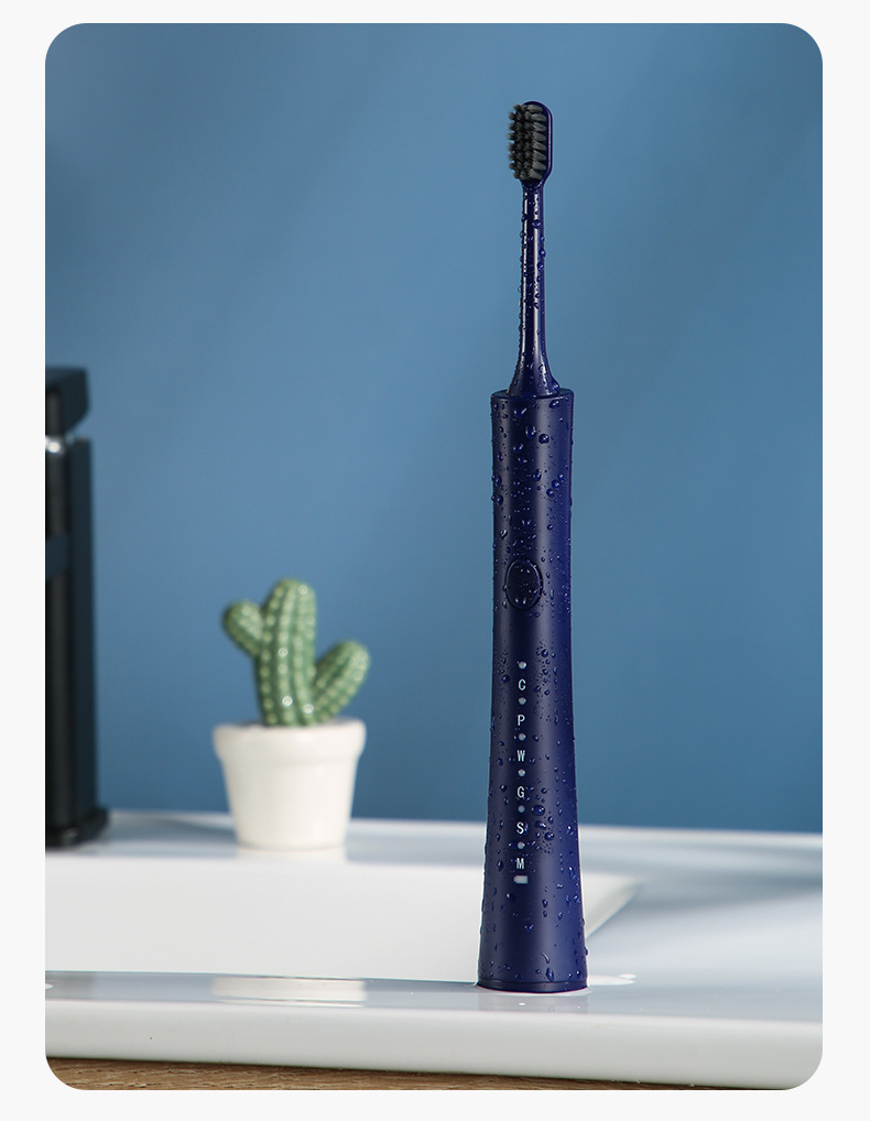 电动牙刷男女情侣款套装软毛声波式洁牙防水充电全自动牙刷宓蝶168