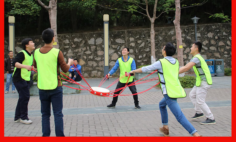 心理游戏道具同心鼓心理拓展训练器材击鼓颠球鼓动人心户外拓展鼓定制