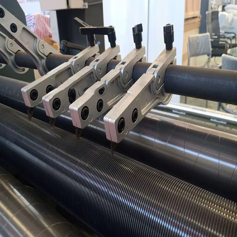 分切机制袋机刀架铸铝覆膜机分条机配件薄膜割刀吹膜机无纺布割膜定制