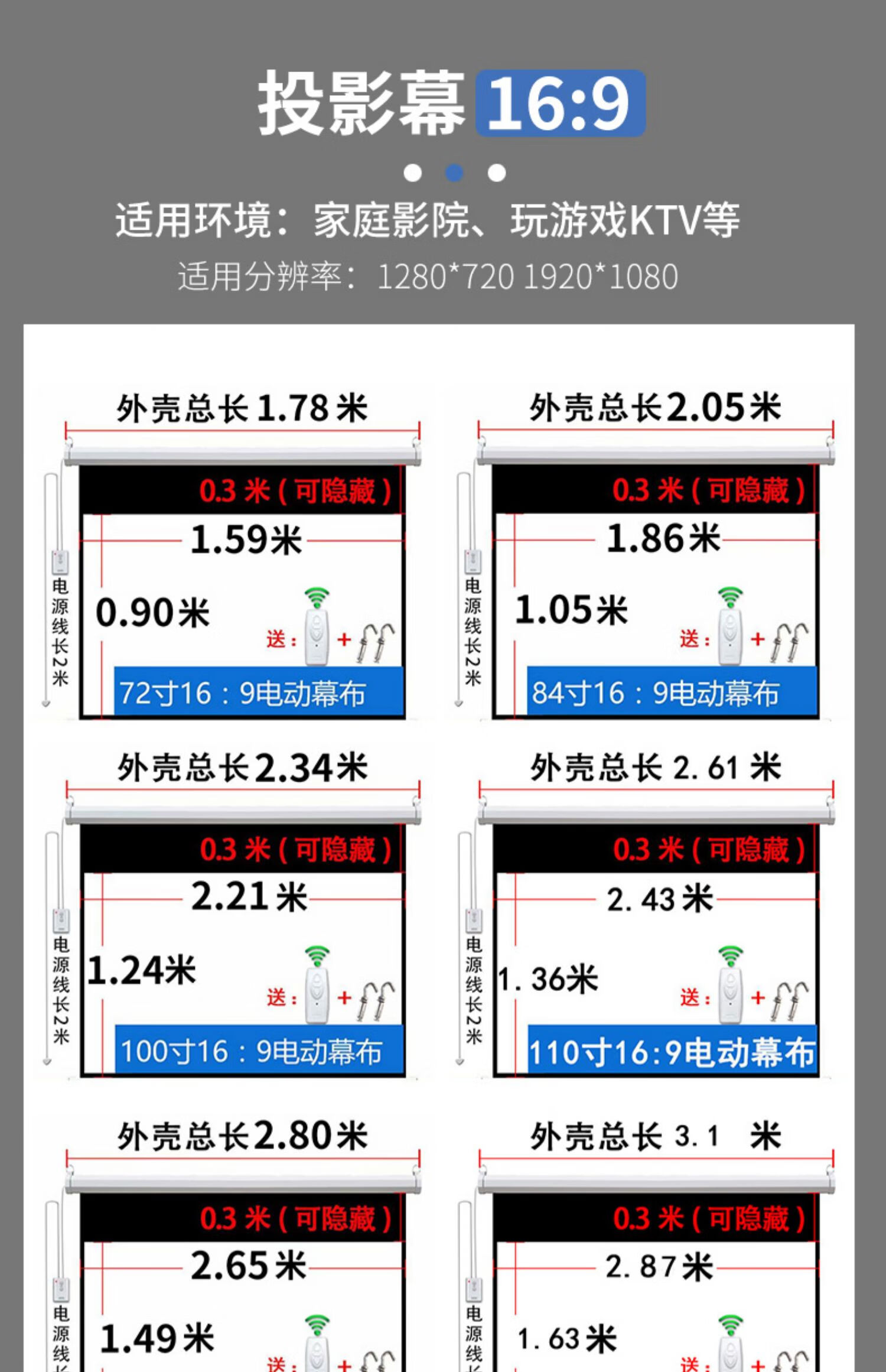 110寸幕布最佳观看距离图片