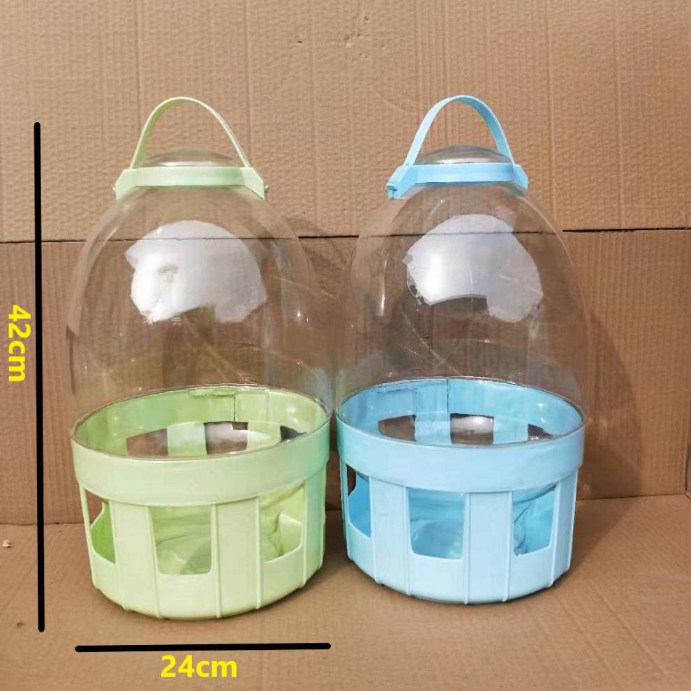 鸽子用品用具饮水器自动喂水信鸽水槽赛鸽喝水桶鸽具鸟用水壶透明乳