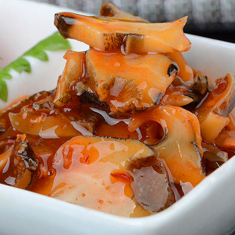 洋琪食品 朝鲜海螺片500g日本料理刺身拼盘即食螺肉商用下酒小菜 500g