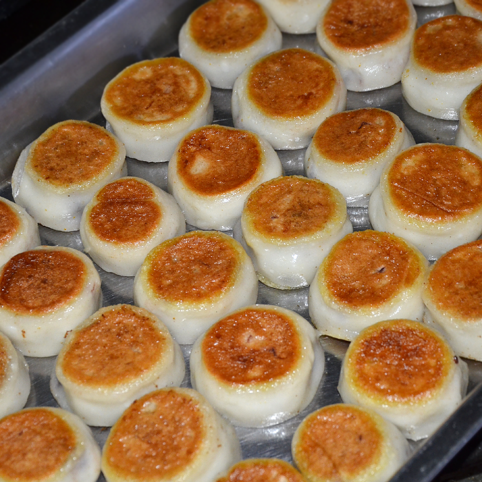 东北特产粘火勺手工黏火烧年火烧小豆馅年火勺苏子粘豆苏子馅苏子盐咸