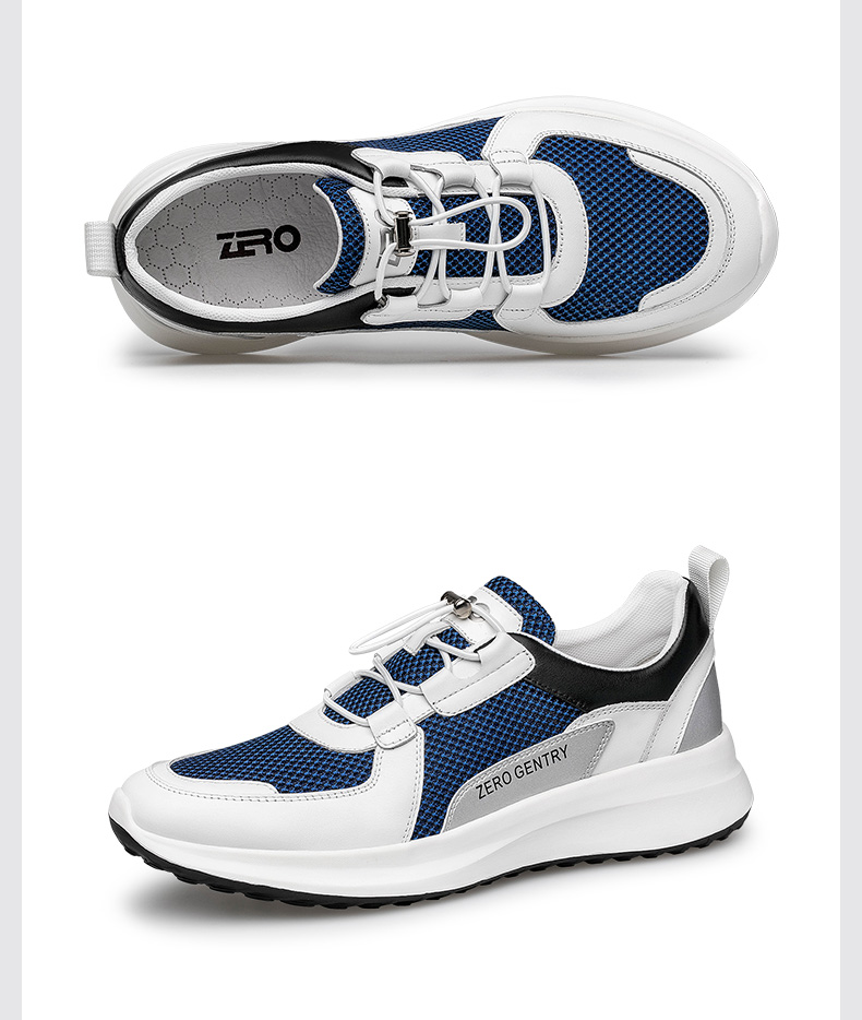 官方发售zero零度男鞋2022春季新款男士运动轻便透气网面鞋软底减震