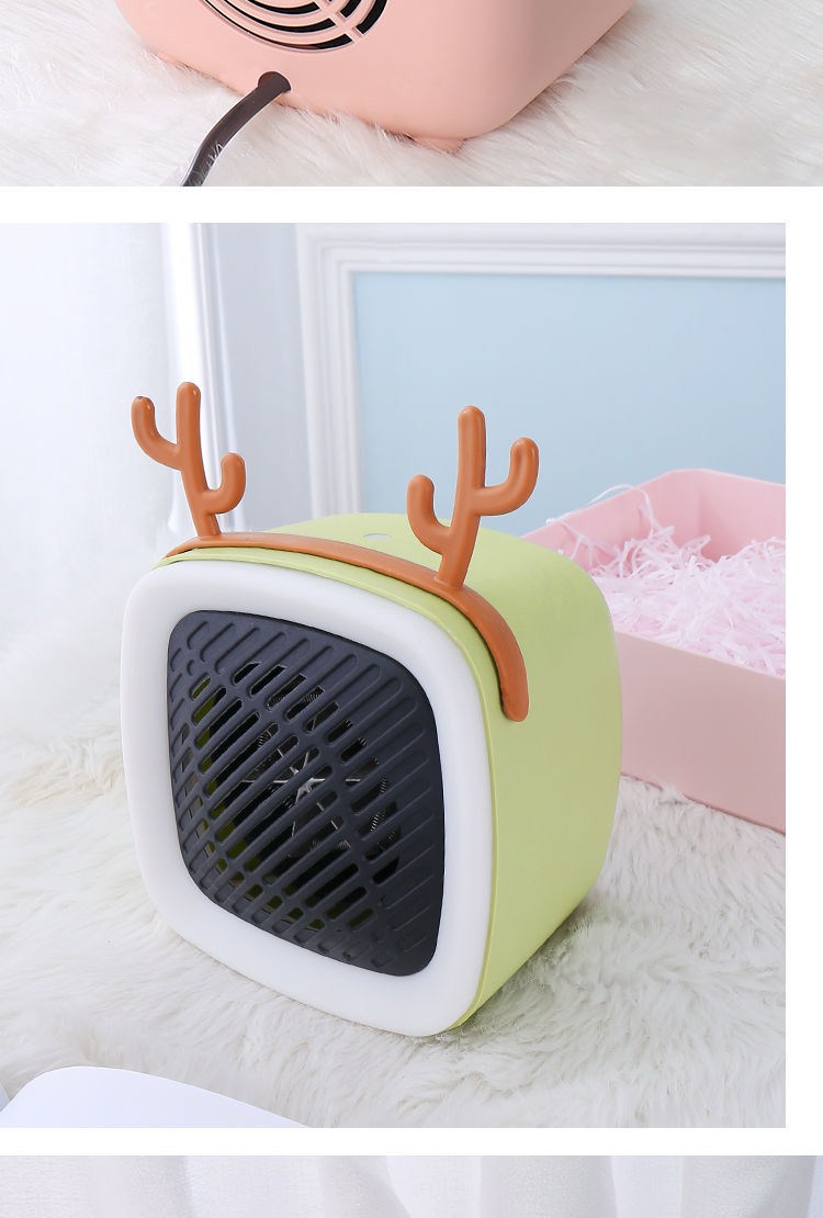 充电便携式暖风机充电便携式暖风机小型宿舍烘脚取暖器办公室冬天烤火