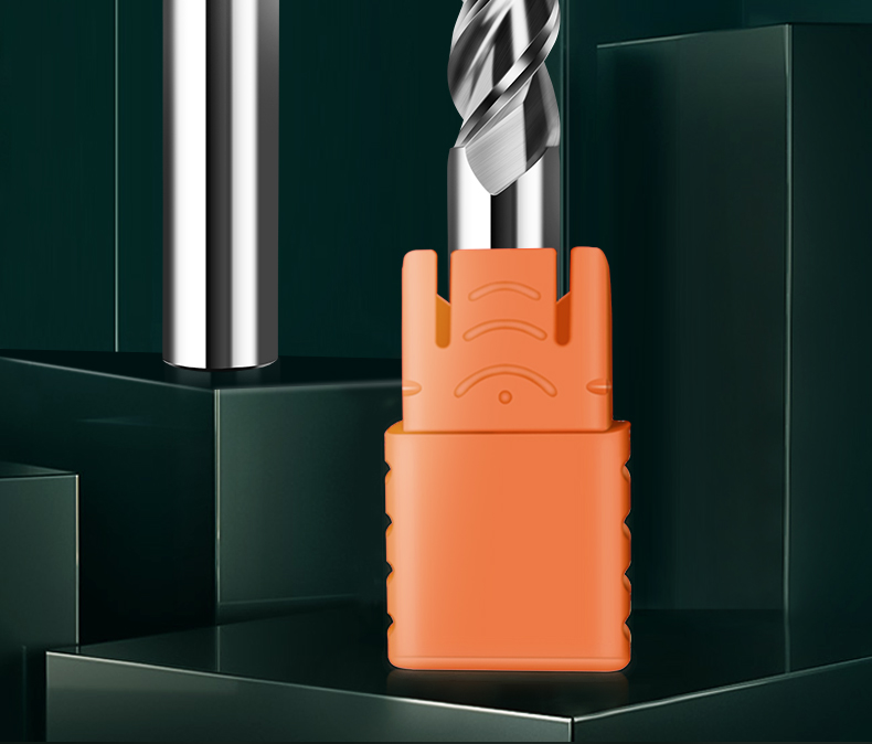 三刃铝用铣刀镜面高光加长铝合金铣刀硬质合金钨钢刀4041050