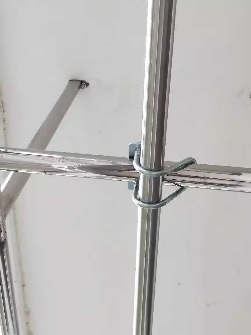 金仕帆双管卡定制双型卡扣型管卡镀锌十字扣件钢管连接件脚手架固定