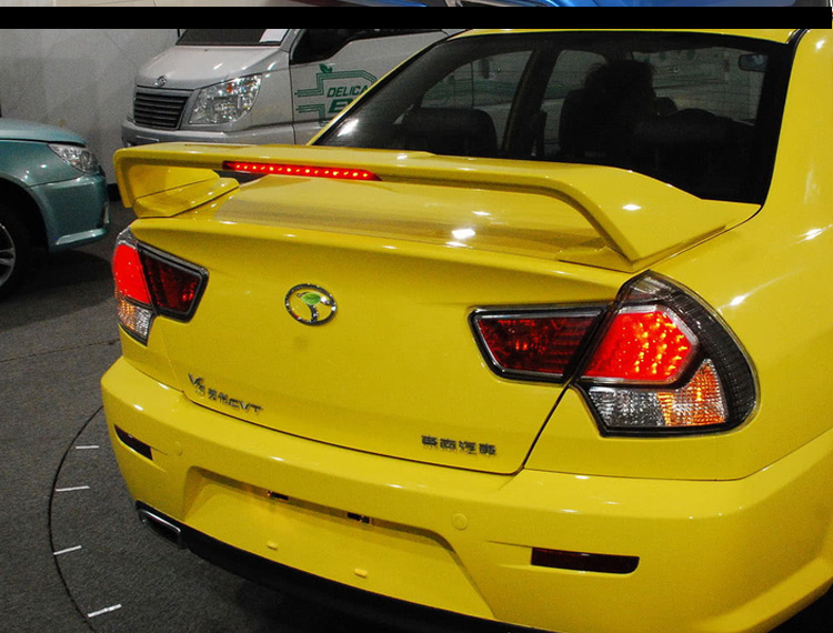 诺纳 适用用于东南v3菱悦尾翼 菱悦v3风采版尾翼 东南菱悦带灯款改装