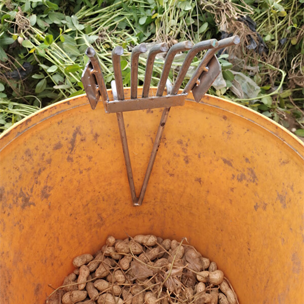 《iwown》摘菜剥毛豆神器采摘机摘毛豆机铁耙扒毛豆收割机家用工具