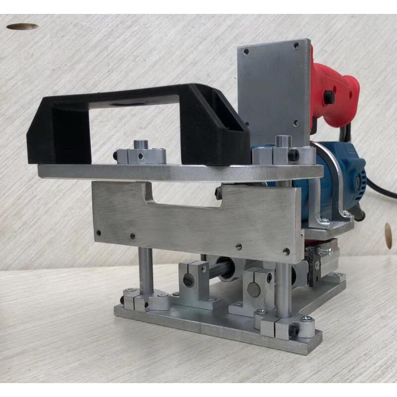 木工工具修邊機二合一開槽機夾具手持隱形扣件衣櫥櫃板式開榫側孔開槽