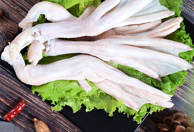 新鲜鸭掌鸭爪冷冻生鲜鸭脚鸭货大鸭掌烧烤卤味食材恺蒂鲜鸭掌4斤新鲜