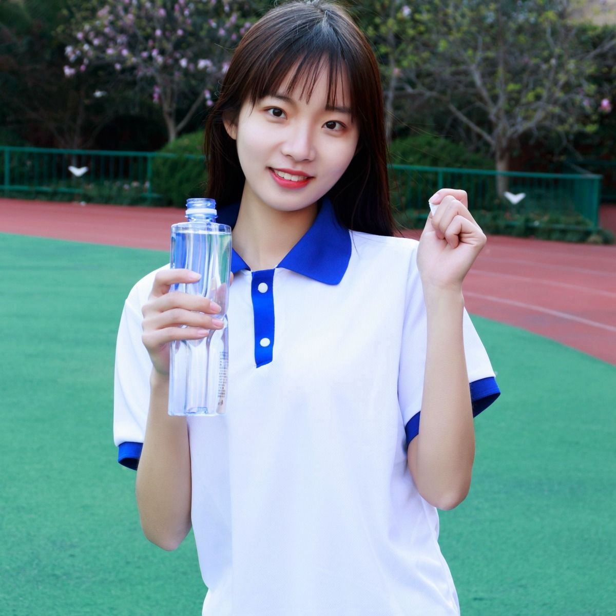 匆匆那年同款校服网红学生运动服班服蓝白大学生初中高中校服套装匆匆