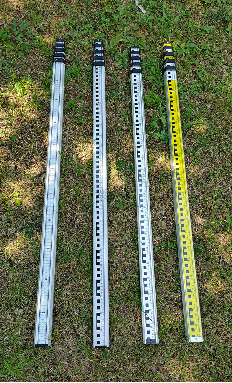 塔尺5米3米7米伸缩尺建筑测量标尺杆水平仪水准仪标杆尺子测绘尺靠尺