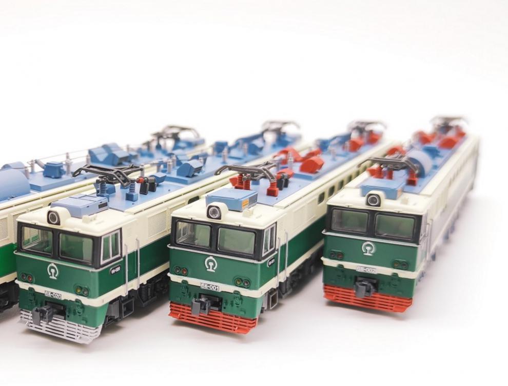 2022新款6k火车模型[现货] 长鸣火车模型 n比例 6k 经典电力机车 顺丰