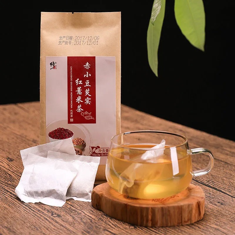 修正红豆薏米茶可搭配茶养生茶苦荞大麦茶气薏仁芡实茶赤健康饮品小豆