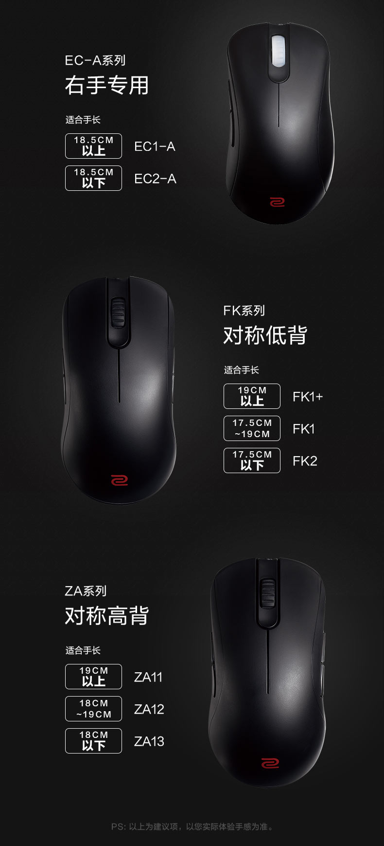 2022新款卓威电竞鼠标卓威zowieec2aec2bza123fk1s2ec2a琦莎s1白色s2