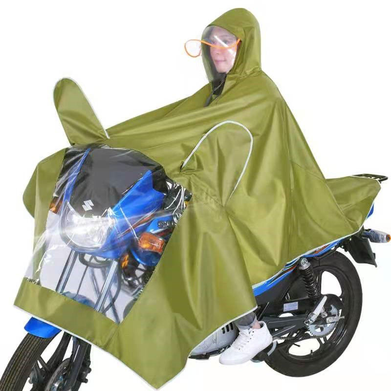 电动车雨衣罩雨衣电动车电动车雨衣摩托车电瓶车加大加厚帆布双人单人