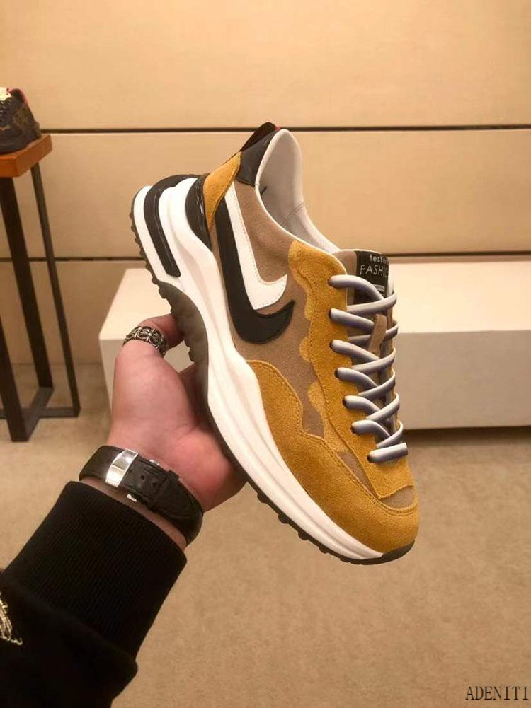 品牌高档户外鞋鞋男阿甘鞋男春秋新品小众鞋子男潮鞋风潮流低帮时尚