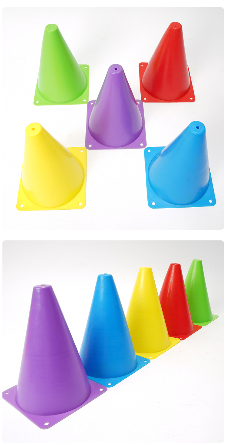 交通锥玩具 雪糕桶感统训练器材交通锥路障玩具幼儿园锥形套标志筒圈