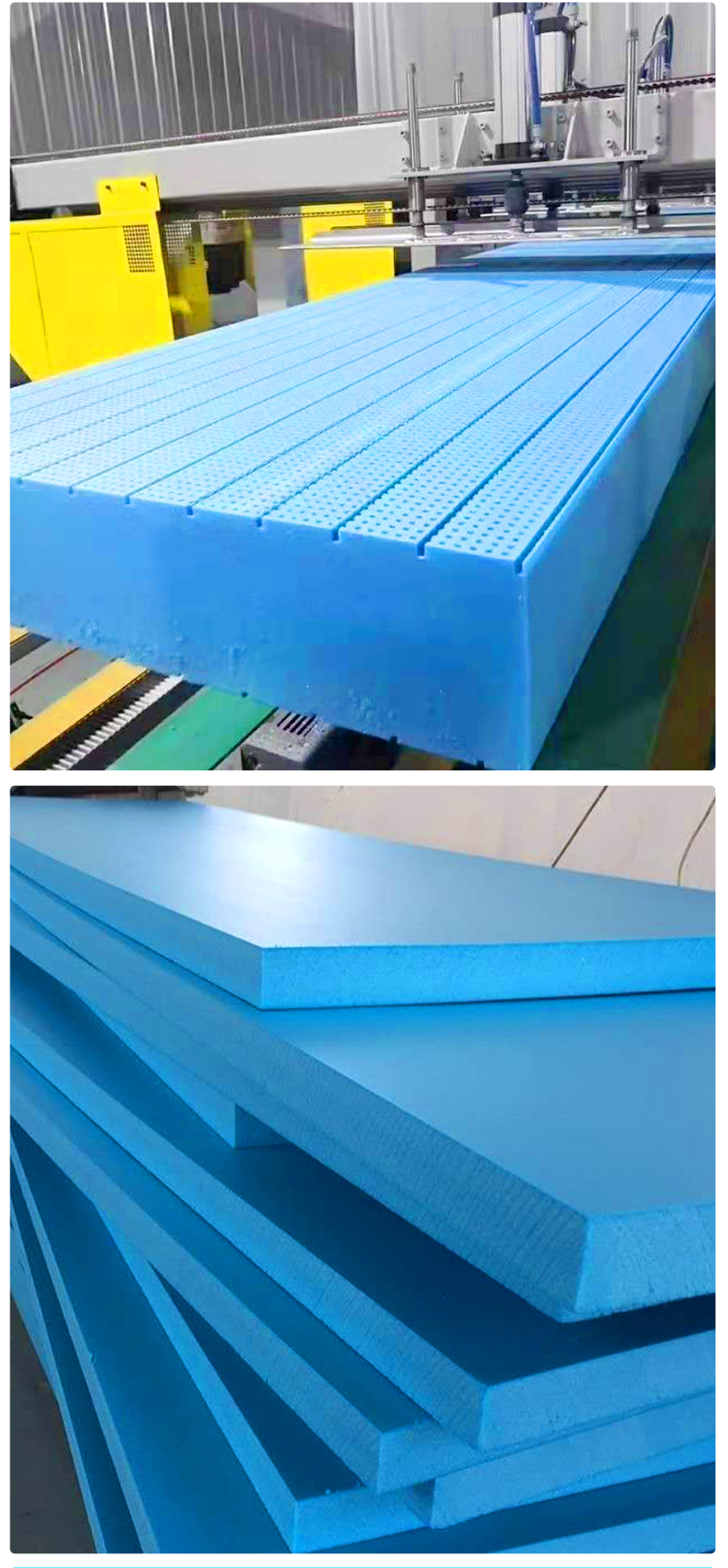 xps挤塑板保温板5厘米2cm3公分b1级阻燃隔热地暖专用高密度泡沫板b2级