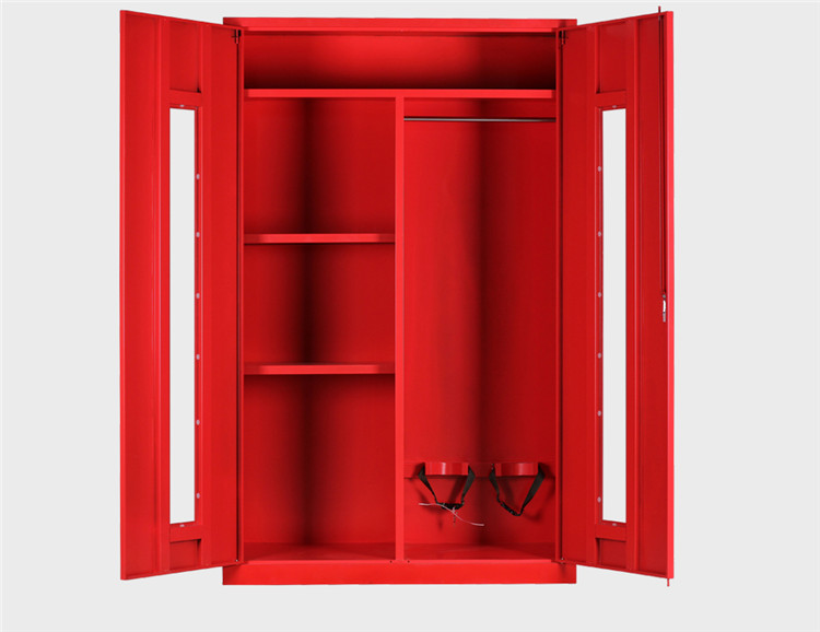 芮工应急物资存放柜紧急救援火警消防箱防汛救灾事故消防器材储备柜高