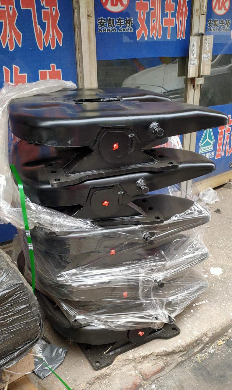 半挂车配件fuwa富华桥90牵引盘总成焊接牵引转盘磨盘波浪底板 长1020