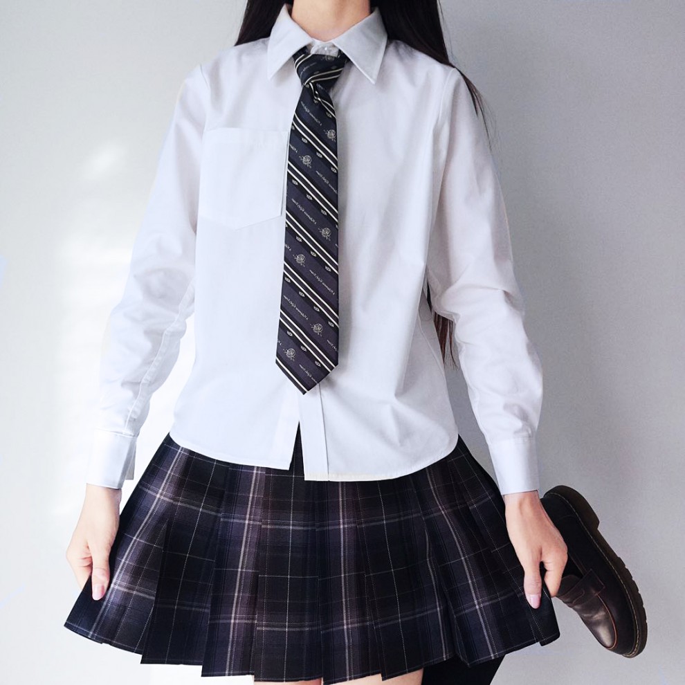 恒源祥jk制服白衬衫日系学生秋季长袖基础款女式气质打底衫女士冬季内