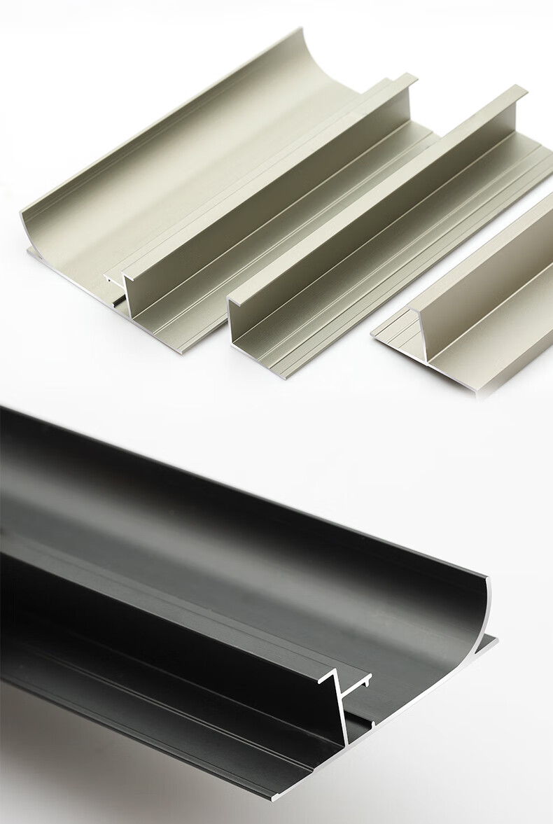 15厘金属铝合金竹木纤维墙板集成墙板木饰面装饰线条铝型材收边条15厘