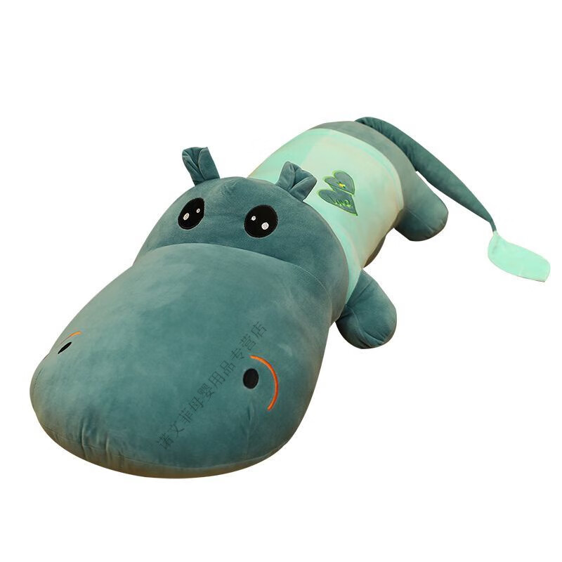 迪士尼新品网红款可爱河马毛绒玩具陪你睡觉公仔床上抱着玩偶布娃娃