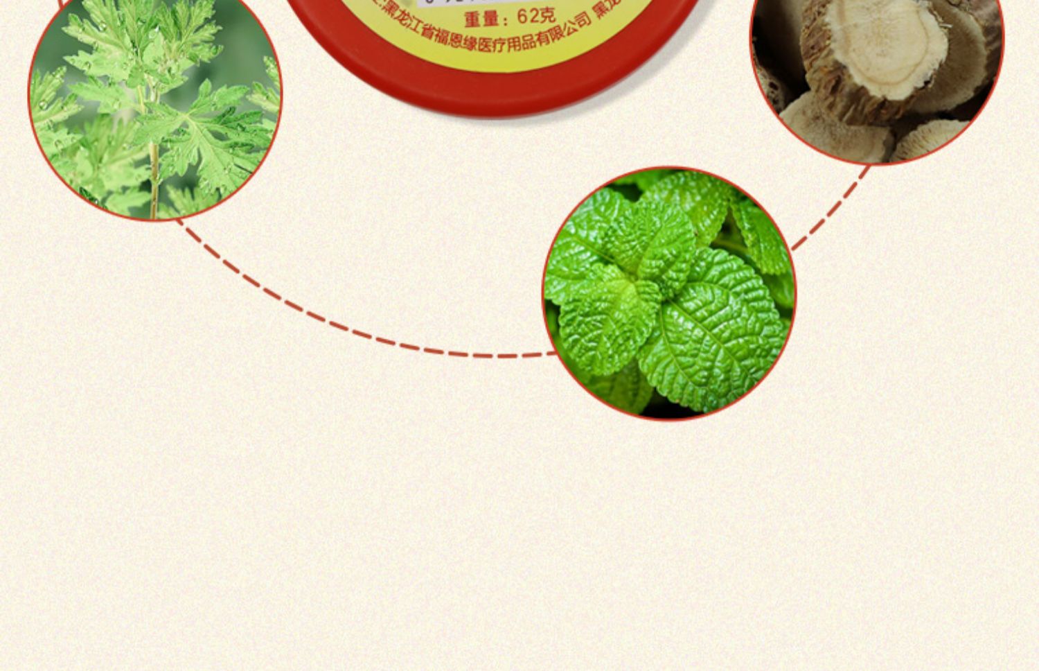 福恩缘百消膏 原百消灵外用乳膏 红瓶【福恩缘百消膏20瓶】【图片