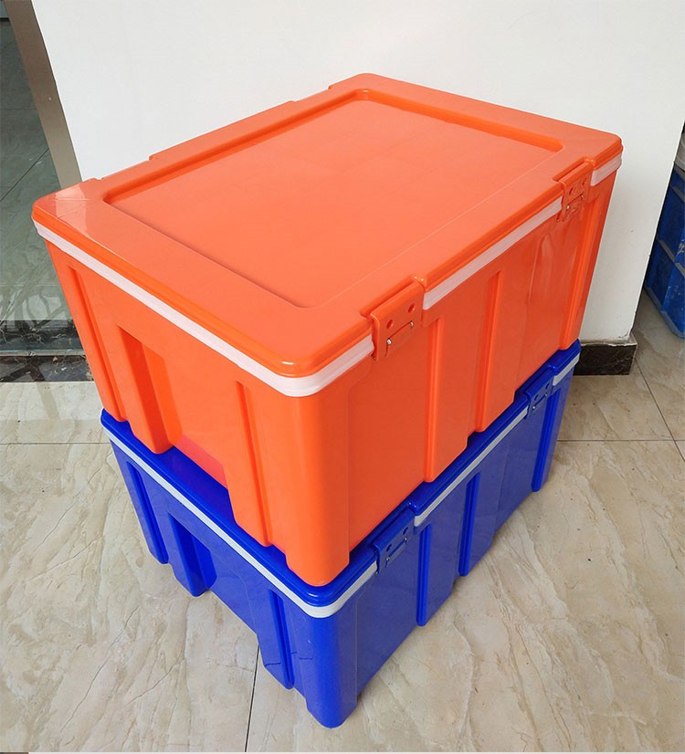 新款外卖保温箱商用摆摊塑料60l升餐大号食品冷藏配馒头米饭户外岩立