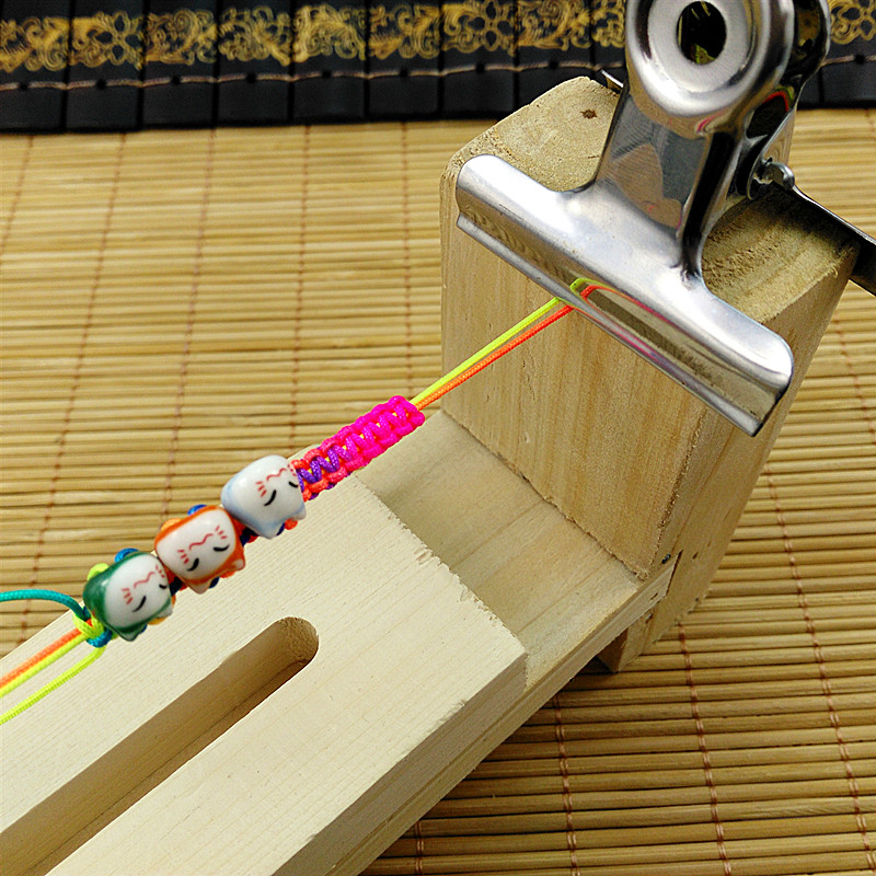 手链编织器手绳编制手工手环木架支架辅编织工具编织绳线编织木架带