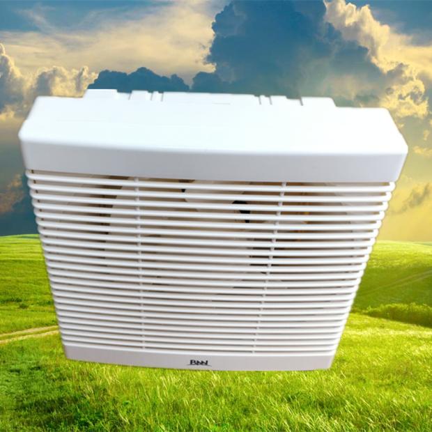 bnn贝莱尔10寸带罩窗式墙式滚珠轴承百叶换气扇排气扇排风扇 气扇排