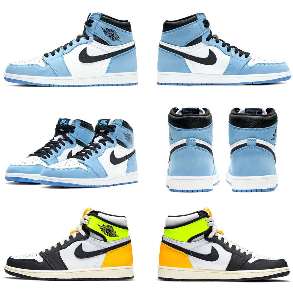 大学蓝球鞋绿黄橙脚趾黑杏粉烟灰扣碎樱花粉冰淇淋男女 漆皮熊猫 36aj