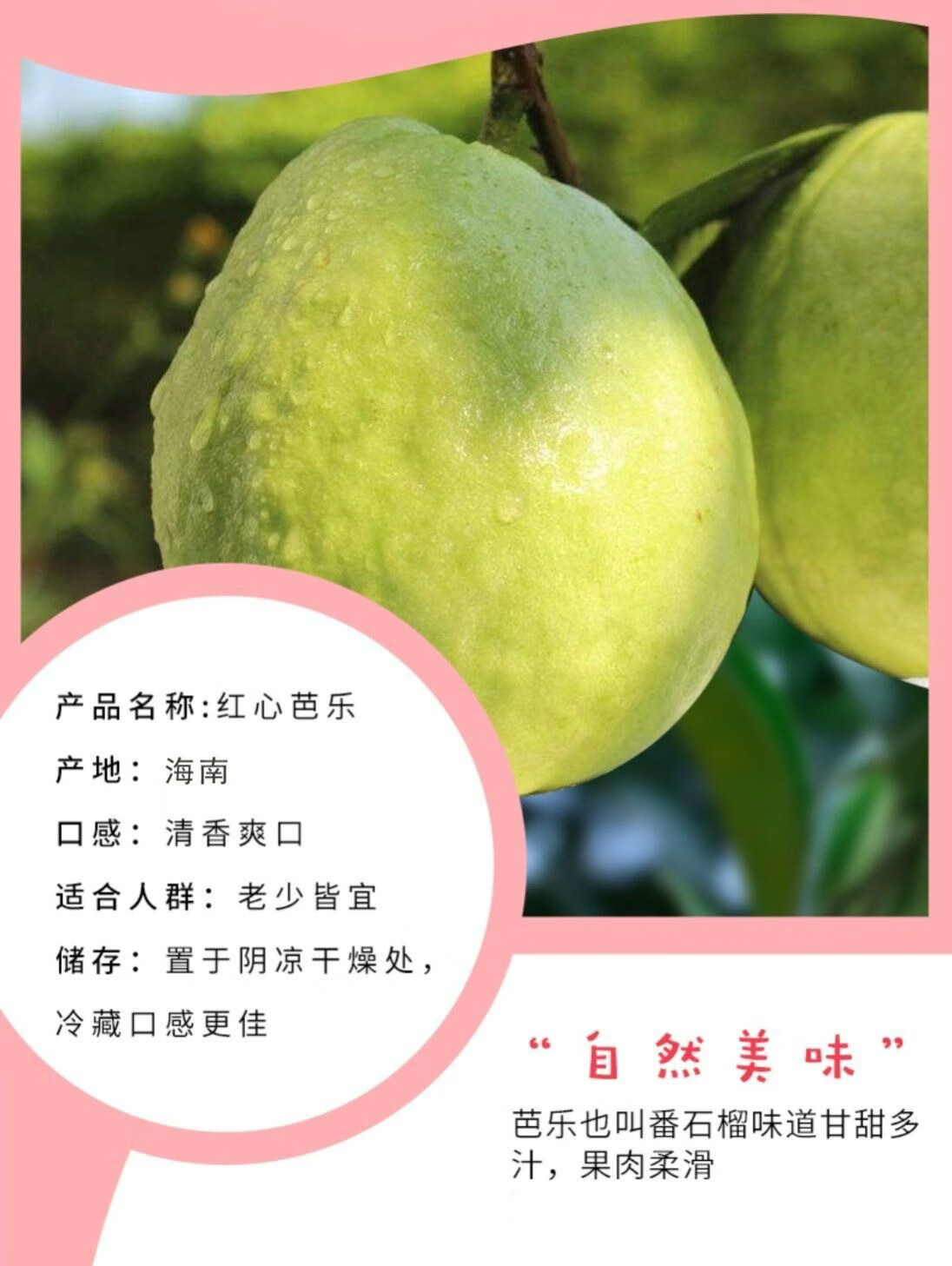 净樱芭乐海南红心芭乐番石榴孕妇热带水果酸梅粉455斤臻选装送5包酸梅