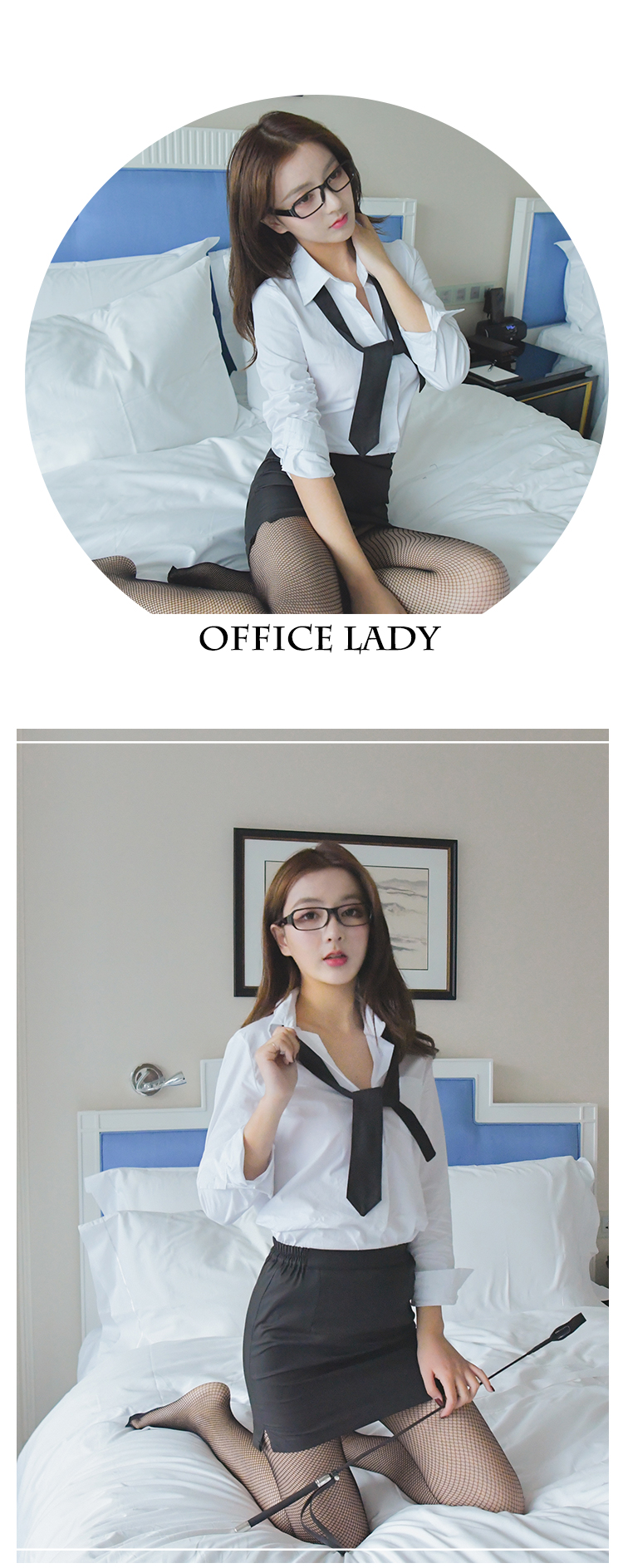 cosplay教师制服诱惑性感白领ol秘书服老师情趣套装空姐白色单套装s