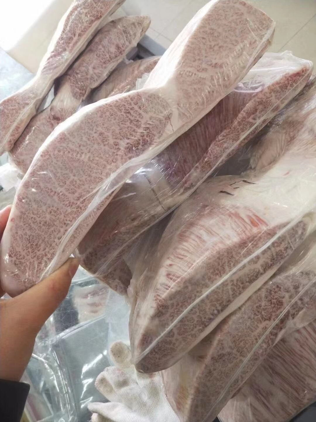 悦君心澳洲m12和牛眼肉盖烤肉片新鲜原切家庭烧烤火锅食材500g薄切08