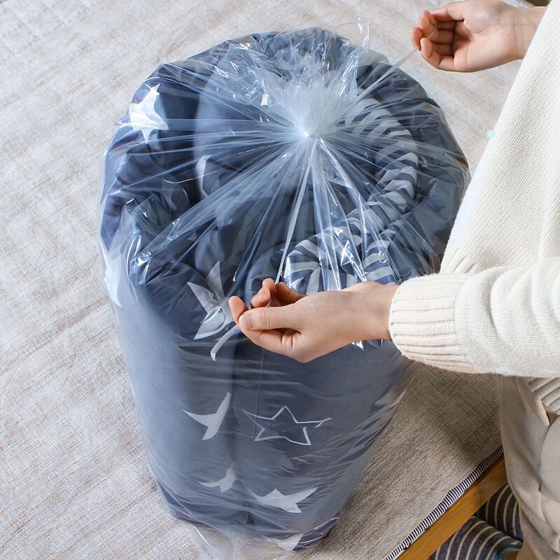 装被子的塑料袋透明收纳袋棉被玩具衣服整理搬家打包袋大袋子 3个加厚