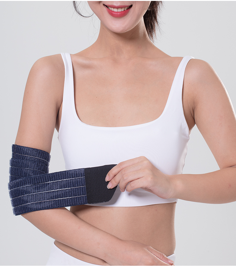 运动护肘绑带绷带护手肘关节套弹力加压手臂女保护羽毛球绑带缠绕