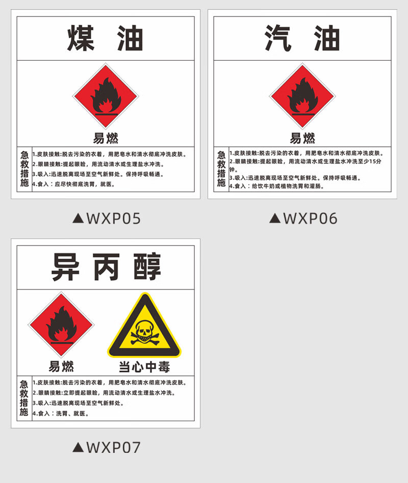 危險化學品公示牌酒精汽油易燃易爆有毒有害危險品儲存櫃信息欄生產