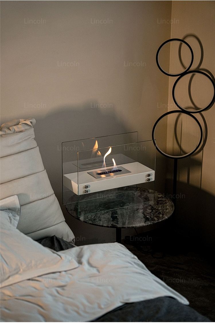 林肯真火壁炉林肯壁炉旷野派酒精壁炉居家摆件真火取暖器摆件网红礼物