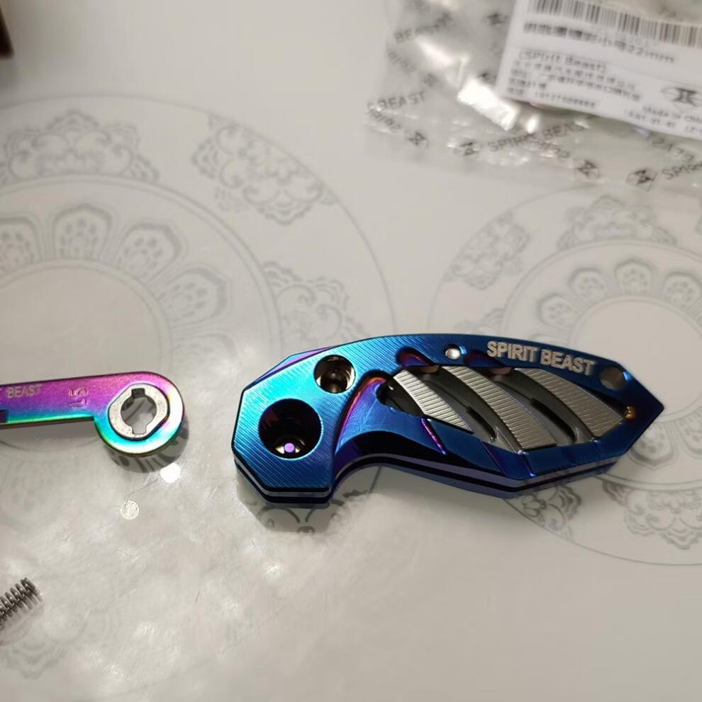 春风450sr配件适用250sr锁匙摩托车改装电门钥匙胚折叠金属壳盖 摩托