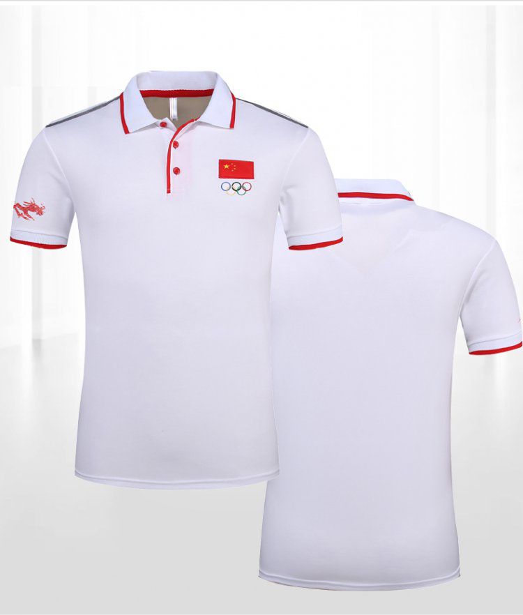 2022新款中国国家队衣服国旗运动服套装大小静中国国家队运动短袖 t恤